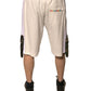 Dolce & Gabbana Beige Cotton Men Casual Cargo Bermuda Shorts