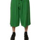 Dolce & Gabbana Green Cotton Blend Men Bermuda Shorts
