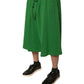 Dolce & Gabbana Green Cotton Blend Men Bermuda Shorts