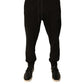 Dolce & Gabbana Black Cotton Jogger Men Sweatpants Pants