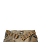 Dolce & Gabbana Multicolor Reconstructed Flight Cargo Pants