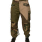 Dolce & Gabbana Multicolor Patchwork Flight Cargo Pants