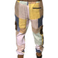 Dolce & Gabbana Multicolor Patchwork Jogger Sweatpants Pants