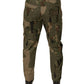 Dolce & Gabbana Multicolor Camouflage Cotton Pants