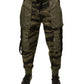 Dolce & Gabbana Green Cotton Jogger Cargo Pants