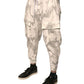 Dolce & Gabbana White Camouflage Cargo Jogger Pants