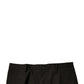 Dolce & Gabbana Black Cotton Men Cargo Casual Pants