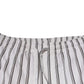 Dolce & Gabbana White Stripes Cotton Skinny Dress Pants