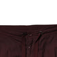 Dolce & Gabbana Bordeaux Cotton Cargo Jogger Sweatpants Pants