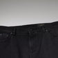 Dolce & Gabbana Black Logo Cotton Stretch Skinny Denim Jeans