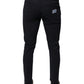Dolce & Gabbana Black Logo Cotton Stretch Skinny Denim Jeans