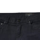 Dolce & Gabbana Black Logo Cotton Stretch Skinny Denim Jeans
