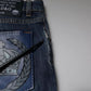 Dolce & Gabbana Blue DG Crown Logo Cotton Skinny Denim Jeans