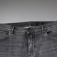 Dolce & Gabbana Gray Logo Cotton Stretch Skinny Denim Jeans