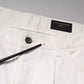 Dolce & Gabbana White Cotton Skinny Denim Jeans