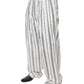 Dolce & Gabbana White Straight Formal Dress Pants