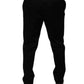 Dolce & Gabbana Black Tapered Formal Dress Pants