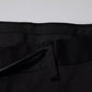Dolce & Gabbana Black Tapered Formal Dress Pants