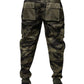 Dolce & Gabbana Green Cotton Jogger Cargo Pants