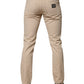 Dolce & Gabbana Beige Cotton Stretch Regular Men Denim Jeans