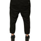 Dolce & Gabbana Black Wool Jogger Jogging Pants