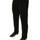 Dolce & Gabbana Black Wool Knitted Skinny Pants
