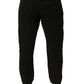 Dolce & Gabbana Black Wool Knitted Skinny Pants