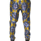 Dolce & Gabbana Multicolor MajolicaSilk Skinny Pants