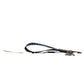 Dolce & Gabbana Blue Logo Polyester Silver Brass Holder Keychain Keyring