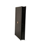 Dolce & Gabbana Elegant Black Leather Logo Plaque Holder Catalogue Case