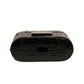 Dolce & Gabbana Black Leather Metal Logo Plaque Holder Airpods Case