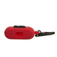 Dolce & Gabbana Red Silicone Rubber Logo Embossed Airpods Case