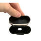 Dolce & Gabbana Black White Leather Scribble Embossed Logo Airpods Case