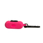 Dolce & Gabbana Pink Silicone Rubber Logo Embossed Airpods Case