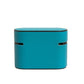Dolce & Gabbana Green Leather Metal Logo Plaque Holder Airpods Case