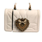 Dolce & Gabbana White Silicone Devotion Heart Cover Hand Bag Airpod Case