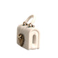 Dolce & Gabbana White Silicone Devotion Heart Cover Hand Bag Airpod Case