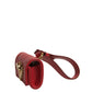 Dolce & Gabbana Black Leather Devotion Heart Strap Airpod Case