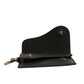 Dolce & Gabbana Black Leather Card Case Keychain Key Holder