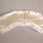 Dolce & Gabbana White Fur Shoulder Collar Wrap Shawl Scarf