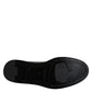 Dolce & Gabbana Black Patent Leather Derby Lace Up Formal Dress Shoes