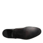 Dolce & Gabbana Multicolor Peacock Patent Leather Derby Men Dress Shoes