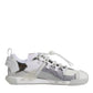 Dolce & Gabbana Multicolor Nylon NS1 Low Top Sneakers Shoes