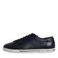 Dolce & Gabbana Blue Low Top Men Saint Tropez Sneakers Shoes