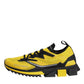 Dolce & Gabbana Yellow SORRENTO Sport Stretch Sneakers Shoes