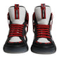 Dolce & Gabbana Multicolor Leather High Top Sneakers Shoes