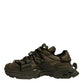 Dolce & Gabbana Military Green Space Low Top Sneakers Shoes
