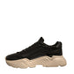 Dolce & Gabbana Black White Daymaster Low Top Sneakers Shoes