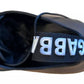 Dolce & Gabbana Black Leather Derby Dress Shoes