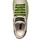 Dolce & Gabbana White Yellow Portofino Leather Sneakers Shoes